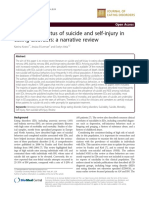 The Current Status of Suicide and Self-Injury in ED A Narrative Review
