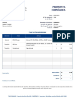 Propuesta Económica PYME 2