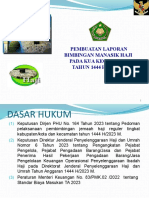 Pembuatan LPJ Bimsik KUA Kecamatan 2023