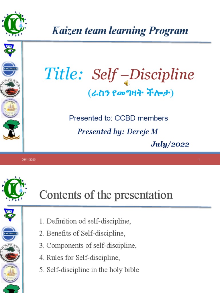 Self-Discipline: Key Techniques and Rules | PDF | Disciplines | Cognition