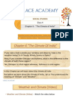 Class 4 Social Science Chapter 6 The Climate of India Website