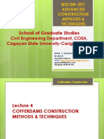 Lecture 4 - Cofferdams Construction.