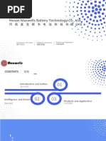 Maxwells Battery Profile 