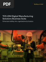 TCS iON Digital Manufacturing Solutions