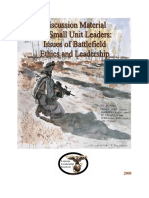 Issues of Battlefield Ethics and Leadership