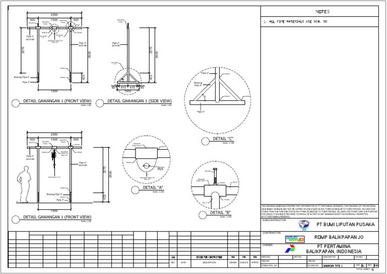 Gawangan Chain Block Design Details | PDF