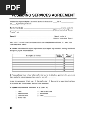 Plumbing-service-contract