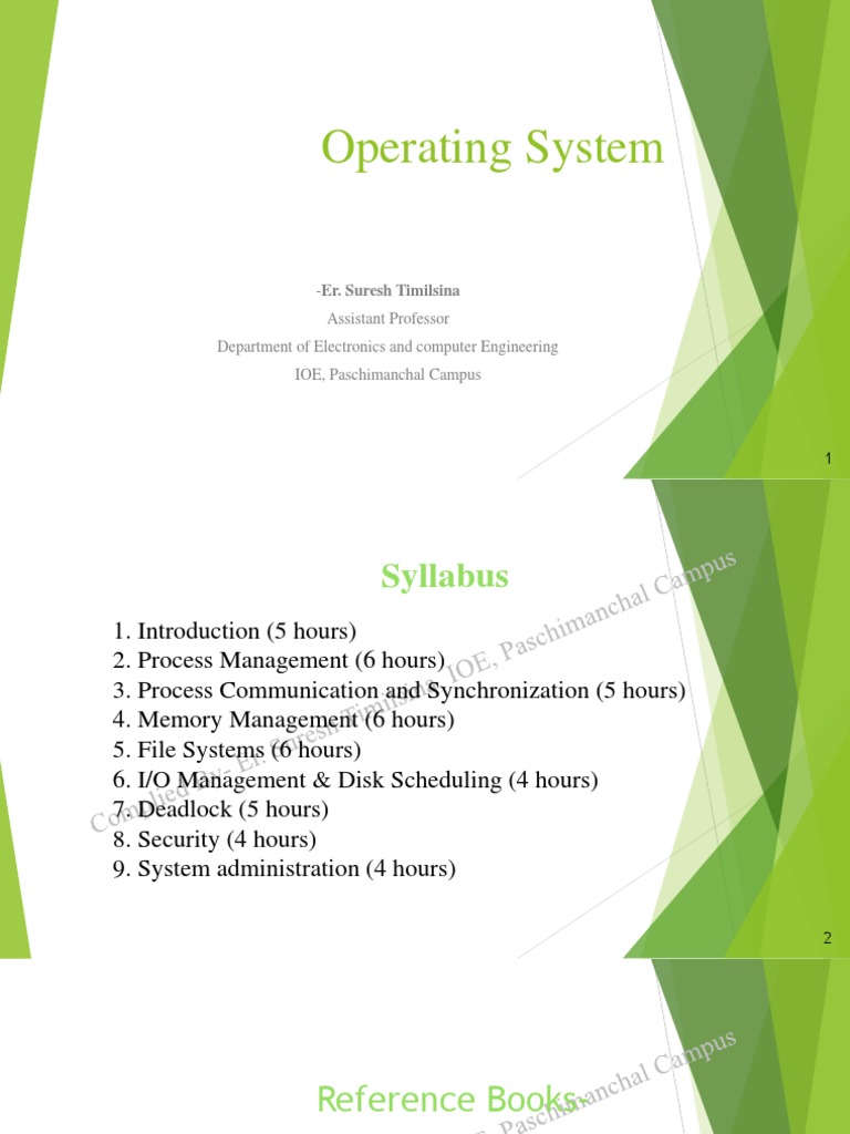Comprehensive Guide to Operating Systems | PDF
