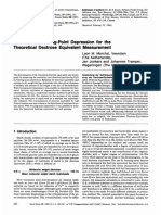 The Use of Freezing-Point Depression For The Theoretical Dextrose Equivalent Measurement