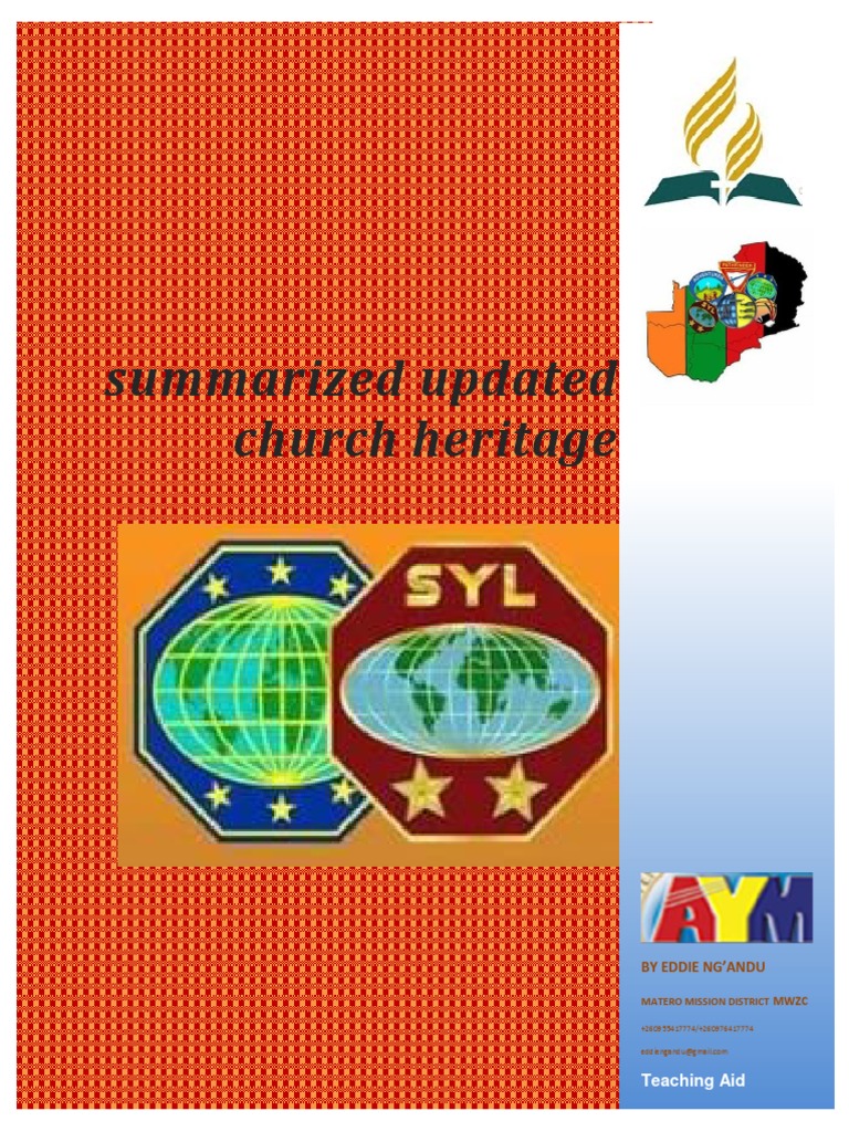 SDA Church Heritage Overview | PDF | Christian Church | Seventh Day ...