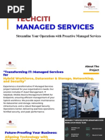 Techciti: Managed Services