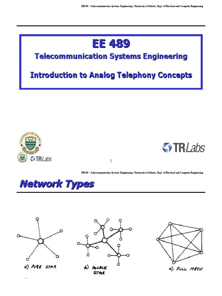 Telephony Basics WDG 2008 PDF Telephone Telephone Exchange