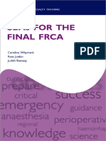 (Oxford Specialty Training - Revision Texts) Caroline Whymark, Ross Junkin, Judith Ramsey - SBAs For The Final FRCA-Oxford University Press (2019)