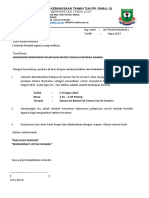 Surat Permohonan Pelepasan Sek Ren Agama