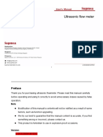 2000h Ultrasonic Flow Meter Manual