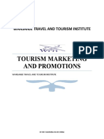 TOURISM MARKETING AND PROMOTIONS module