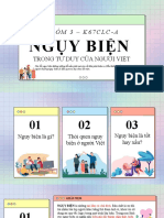 NGỤY BIỆN TRONG TƯ DUY NGƯỜI VIỆT