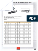 CERATIZIT - High Performance Drawing Tools: Drawing Mandrel With Thread, Round