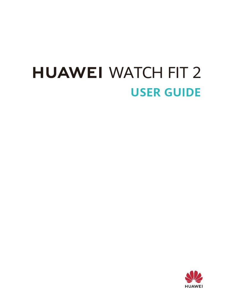 Huawei Watch Fit 2 User Guide | PDF | Sleep | Ios