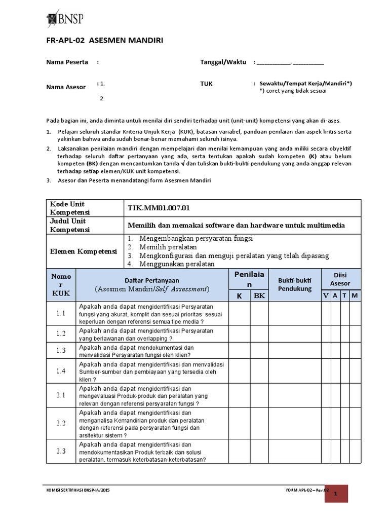 Fr Apl 02 Rev 02 1 Audio Video Ysk Pdf