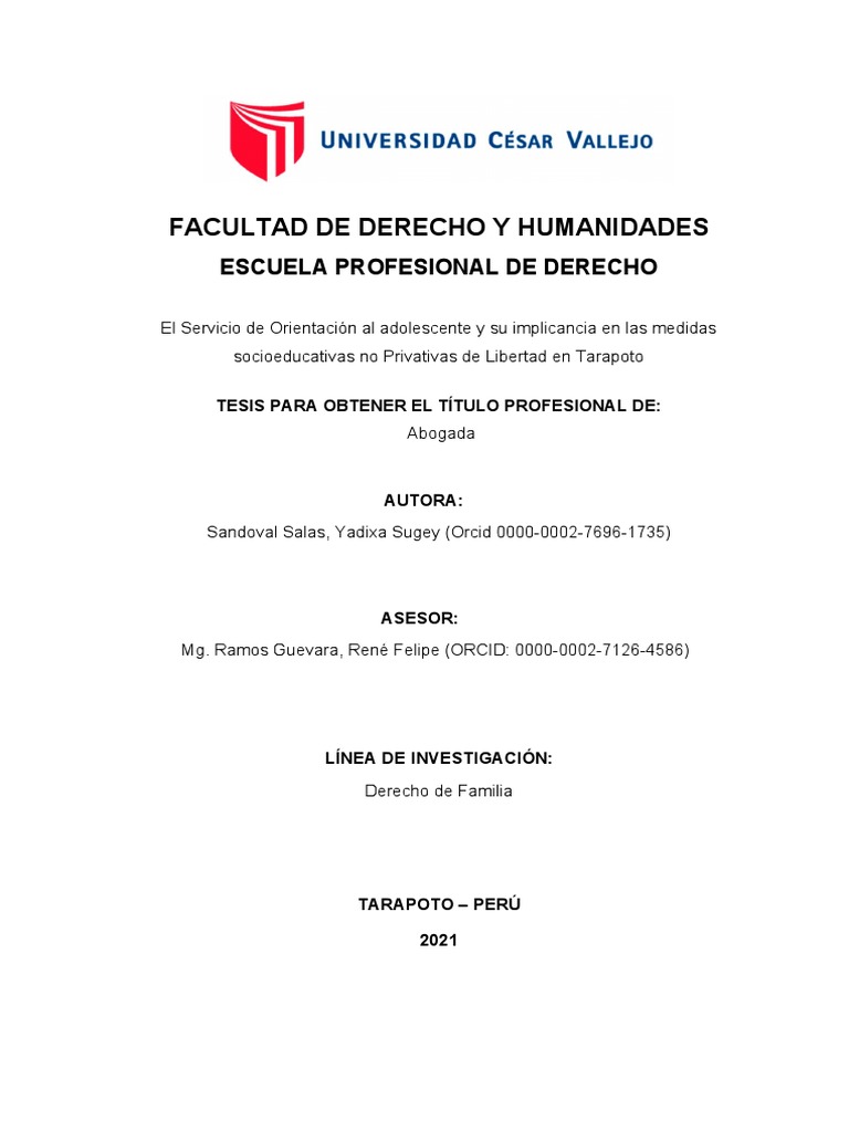 Implicancia del SOA en medidas socioeducativas | PDF | La delincuencia ...