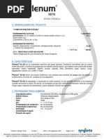 Ficha Técnica de Savey 50 GD | PDF