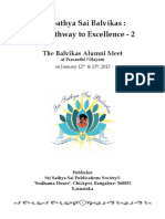Sri Sathya Sai Balvikas The Pathway To Excellence