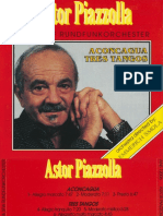 CD - Aconcagua Tres Tangos - Astor Piazzolla