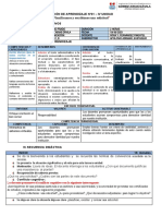 SESIÓN DE APRENDIZAJE Nº 01 - IV UNIDAD - copia