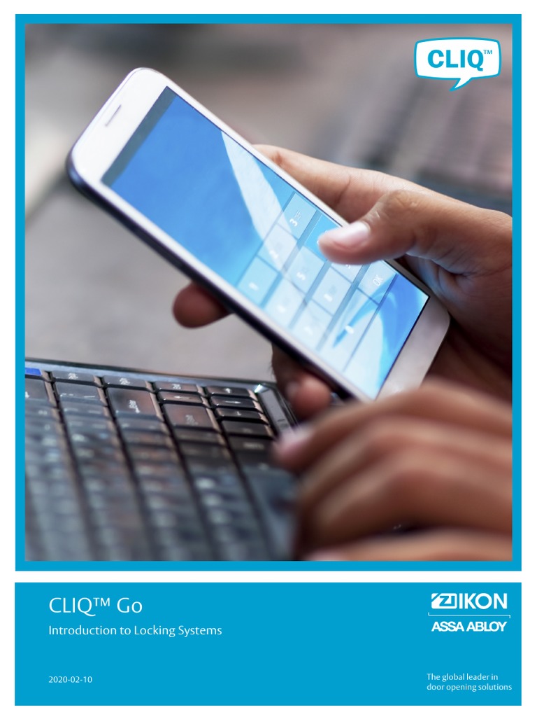 Assa Abloy Cliq | Download Free PDF | Mobile App | Installation ...