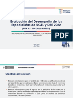 Segunda Sesión de Capacitación A Los Comités de Evaluación