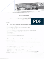 Tematica Si Bibliografie Asistent Radiologie