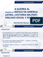 La Guerra Al Narcotráfico en América Latina