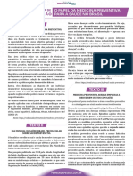 Proposta de Redação - O Papel Da Medicina Preventiva para A Saúde No Brasil