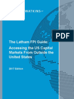 The Latham FPI Guide: Accessing The US Capital Markets From Outside The United States