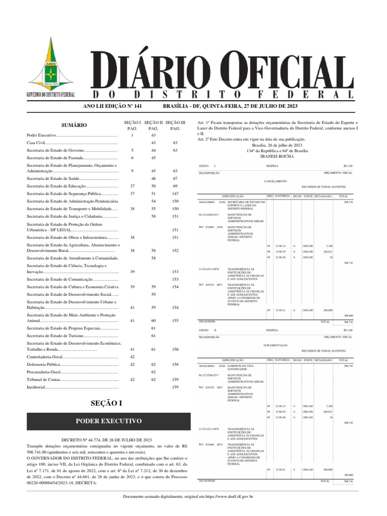 Dodf 141 27072023 Integra PDF