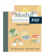 Modul Ajar Projek Kreatif Dan Kewirausahaan - Membuat Media Promosi - Fase F