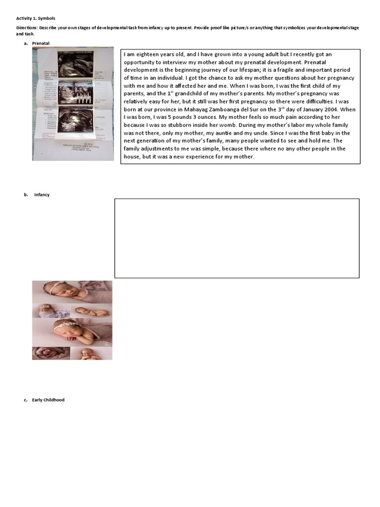 Activity 1 | PDF | Wellness