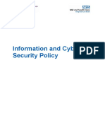 014 Information Cyber Security Policy V1.0