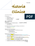 Historia Clinica, Leonel