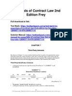 Essentials of Contract Law 2nd Edition Frey Solutions Manual 1