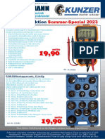 KUNZER Werkstatt-Angebot Sommer-Spezial 2023 S5