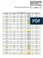 Pedágio Março - 2