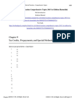 CCH Federal Taxation Comprehensive Topics 2013 1st Edition Harmelink Test Bank Download