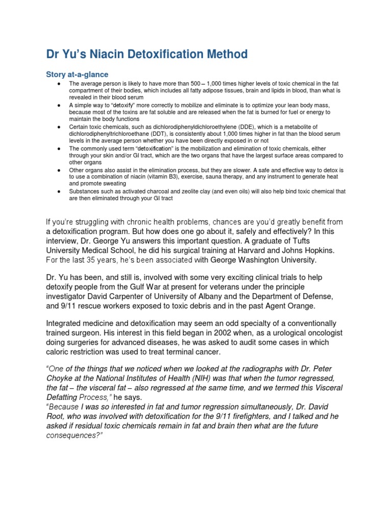 Niacin Detox PDF