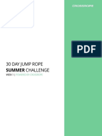 30 Day Jump Rope Summer Challenge Week 1