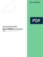 30 Day Jump Rope Fall Fitness Challenge - Week 1