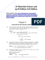 Essentials of Materials Science and Engineering SI Edition 3rd Edition Askeland Solutions Manual 1