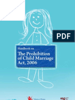 Child Marriage Handbook