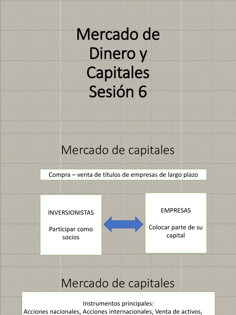 Mercado de Capitales en México 2023 | PDF | Sector privado | Inversiones